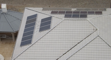Instalação de placa solar